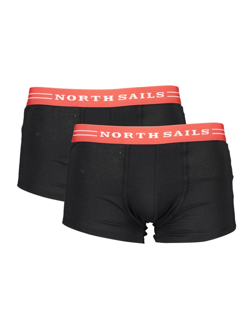 North Sails - Pack 2 Boxers Homem Preto