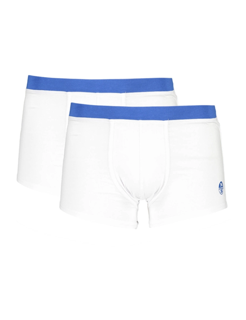 North Sails - Pack 2 Boxers Homem Branco