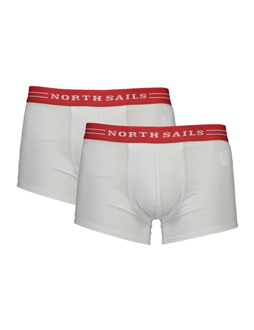 North Sails - Pack 2 Boxers Homem Branco