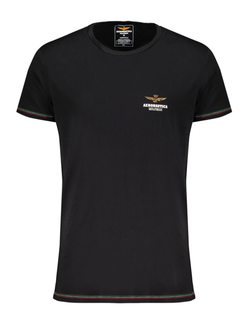 Aeronautica Militare - T-Shirt de Homem Preto