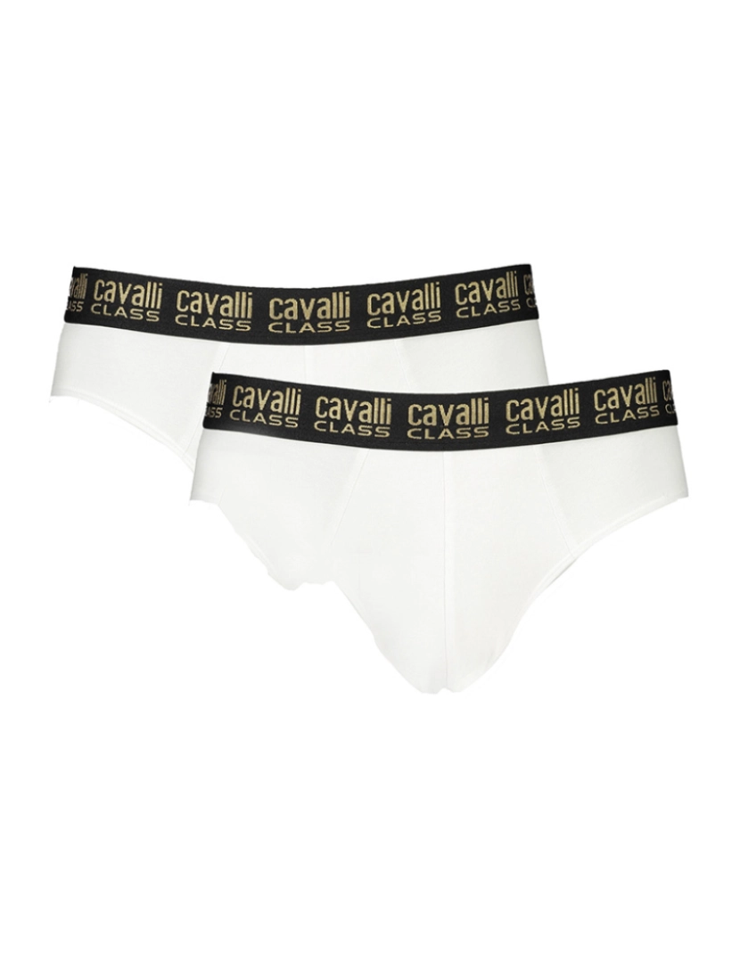 Cavalli Class - Pack 2 Cuecas Homem Branco