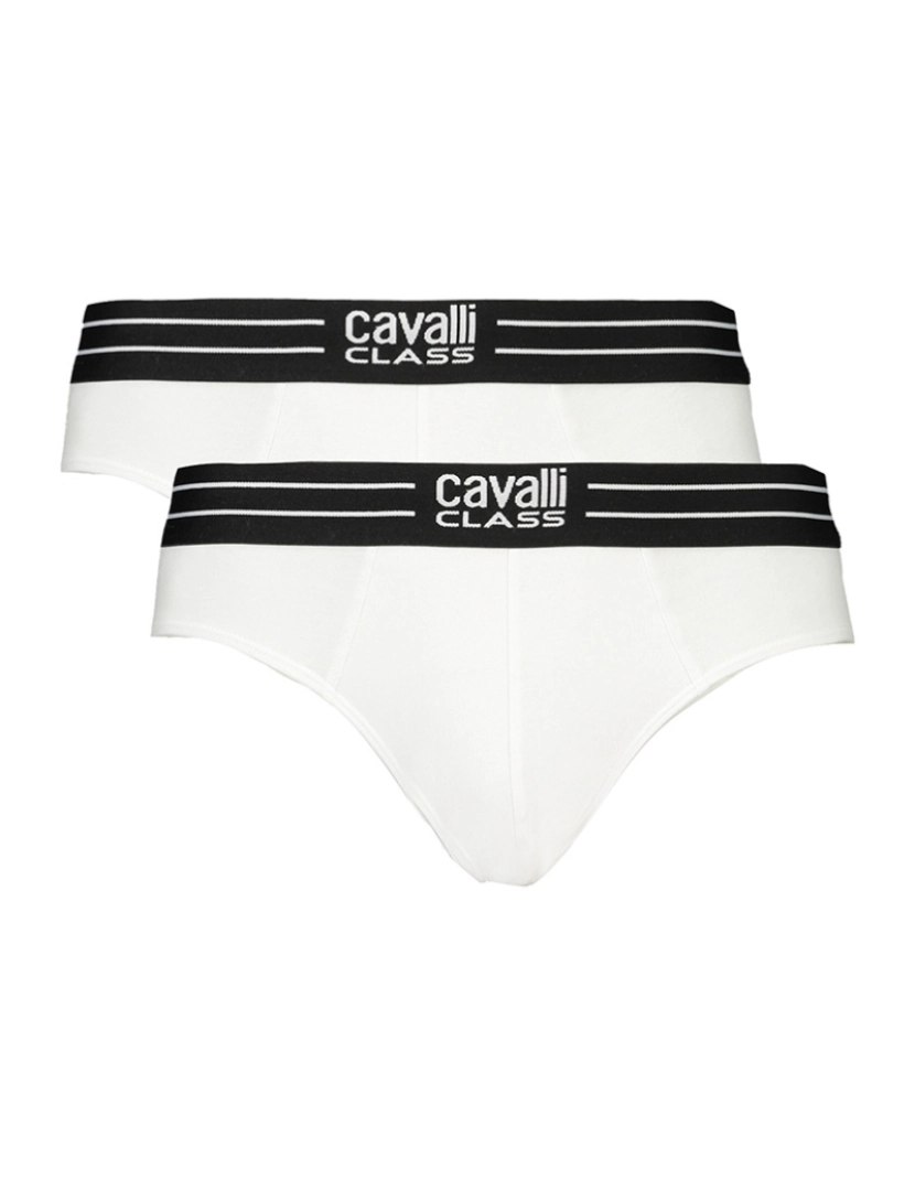 Cavalli Class - Pack 2 Cuecas Homem Branco