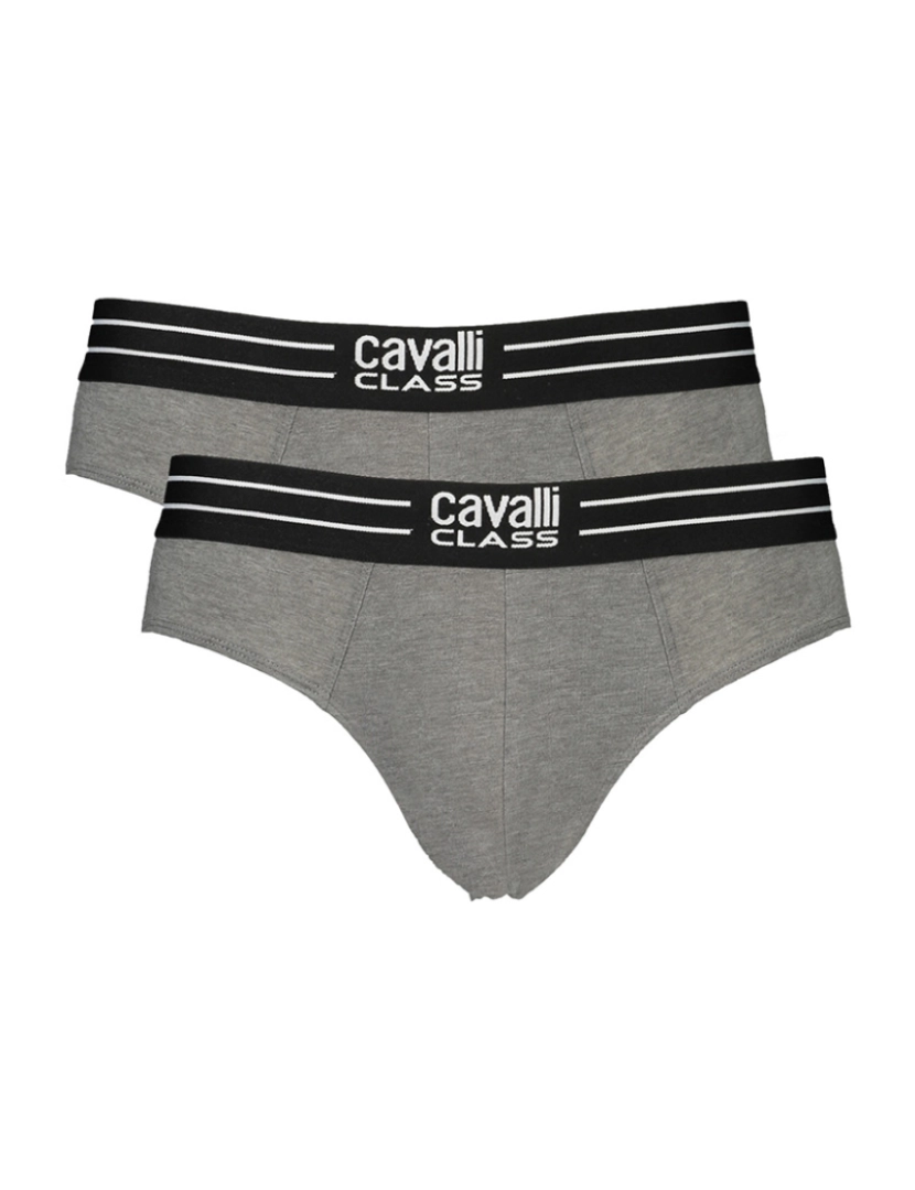 Cavalli Class - Pack 2 Cuecas Homem Cinza