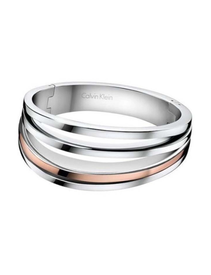 Calvin Klein - Pulseira B-Gle Clos Breath Bico Sst Rosa Dourado Po Xs