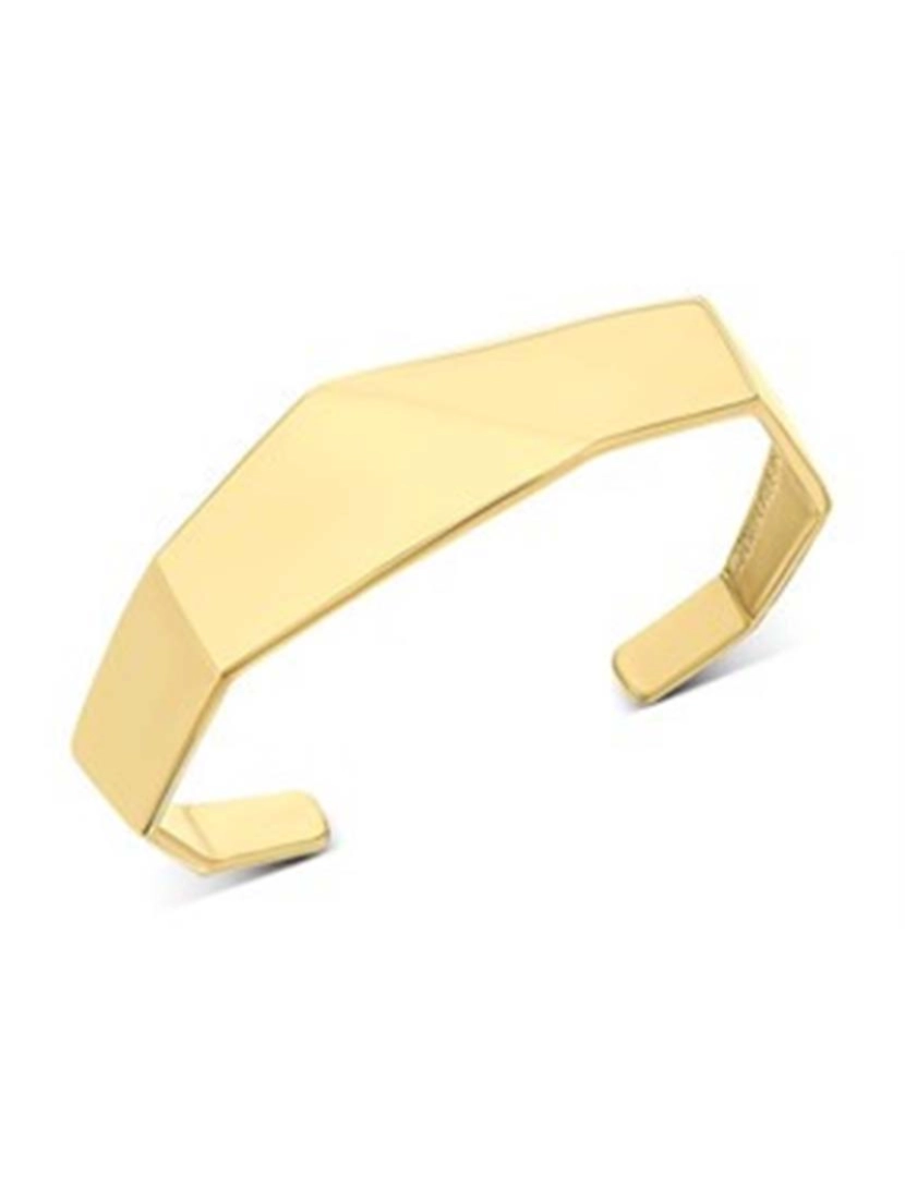 Calvin Klein - Pulseira B-Gle Open Origa Po Light Amarelo Brass Xs