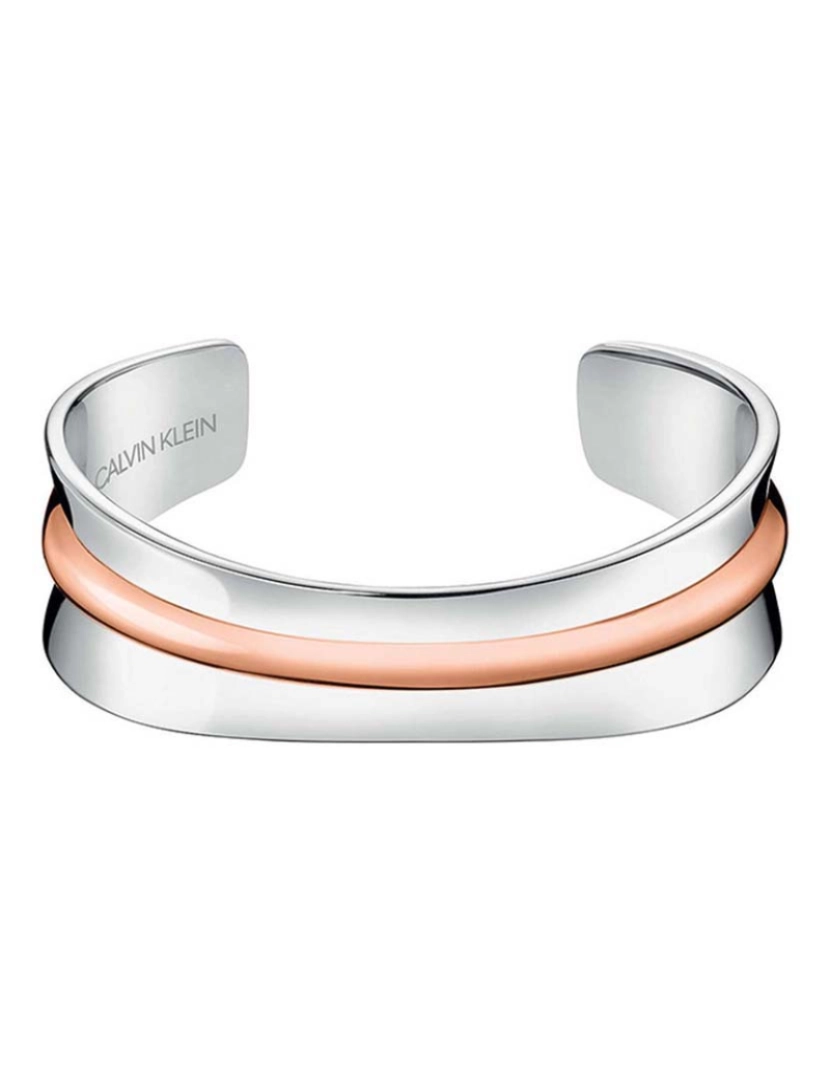 Calvin Klein - Pulseira B-Gle Open Slinky Bico Sst Pvd Po Rosa Xs