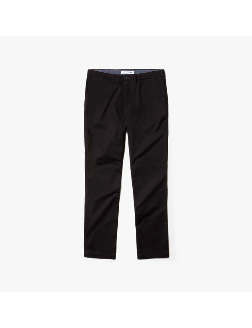 Lacoste - Calças Chino Homem Preto 33--34