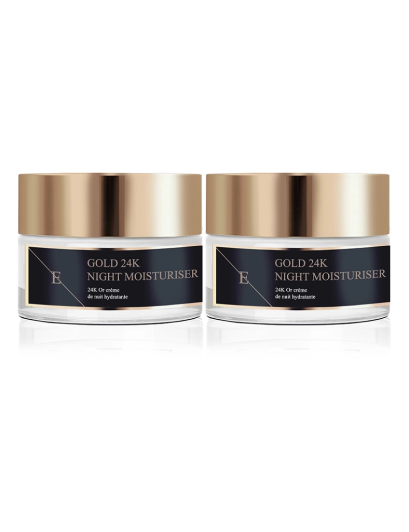 Erth Skin London - Hidratante Noite Anti-Rugas Ouro 24K X 2