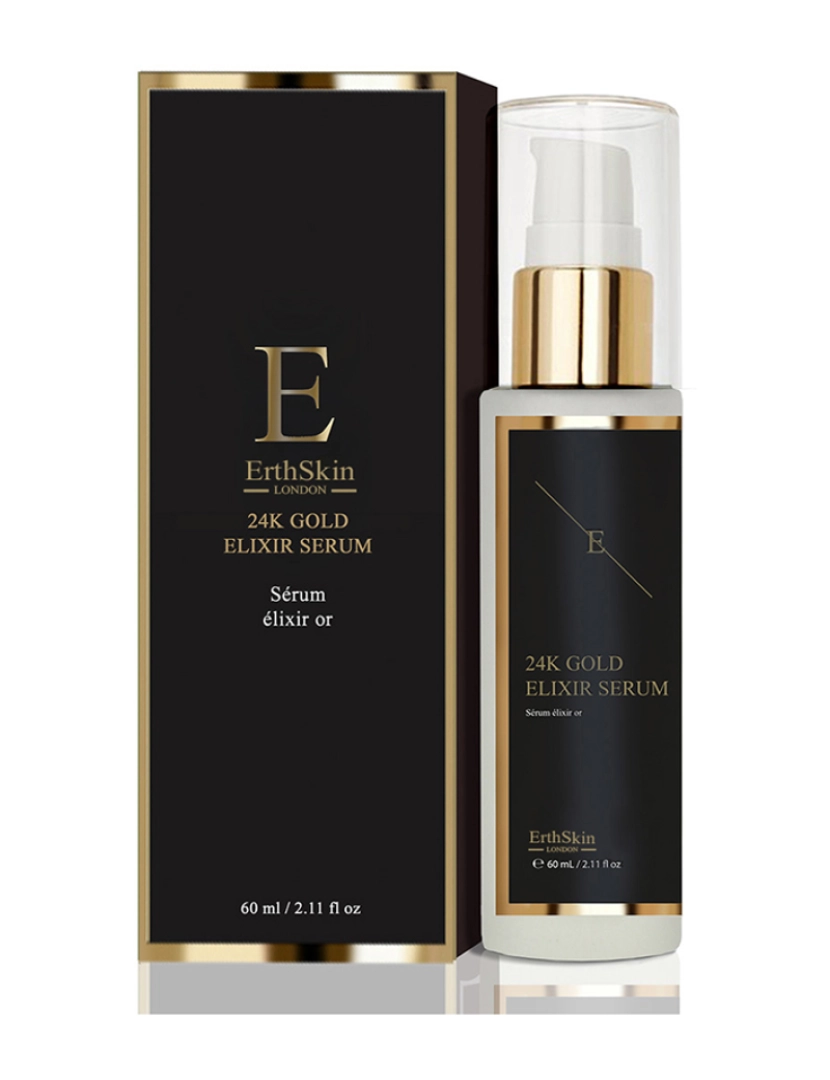 Erth Skin London - Sérum Elixir Antirrugas Ouro 24K 60Ml