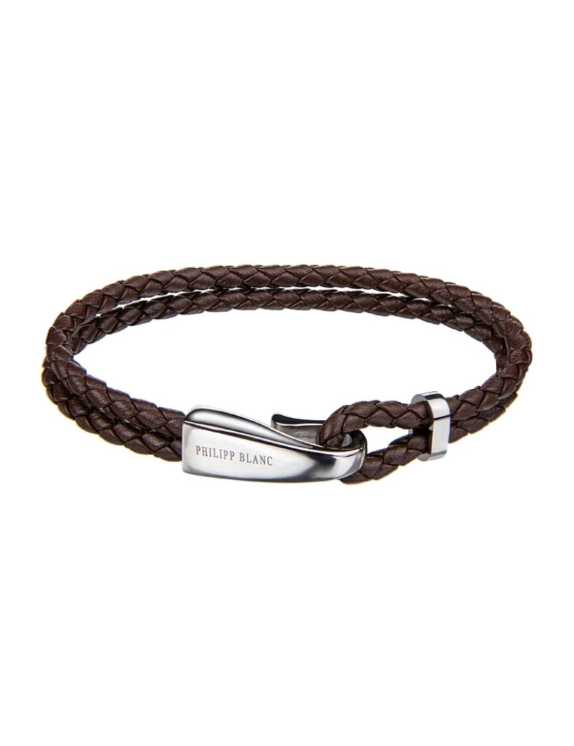 Philip Blanc - Pulseira Philip Blanc Homem Castanho Escuro