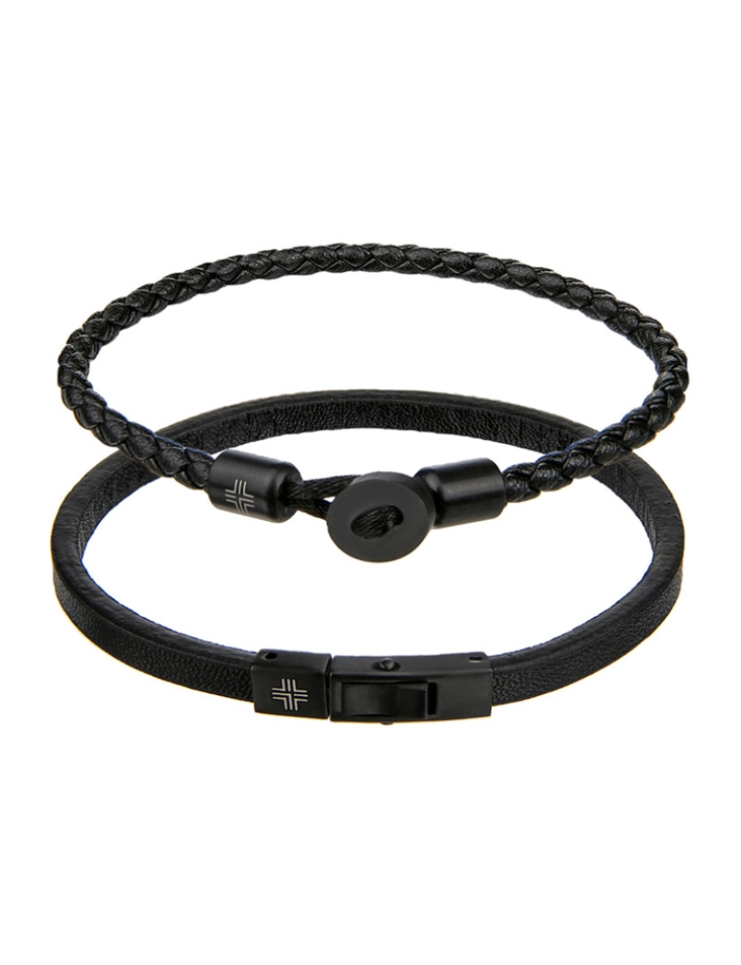 Philip Blanc - Pulseira Philip Blanc Homem Preto