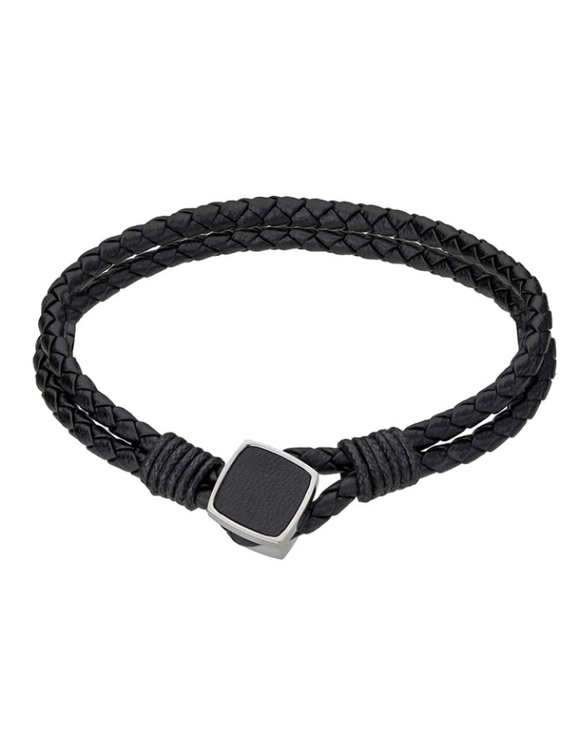 Philip Blanc - Pulseira Martin  Homem Preto e Prateado