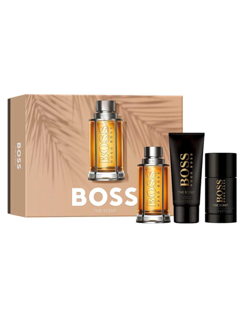 Hugo Boss - HUGO BOSS THE SCENT SET (ET 100 vp + SHOWER GEL 100 ml + DEO STICK 75 ml)     