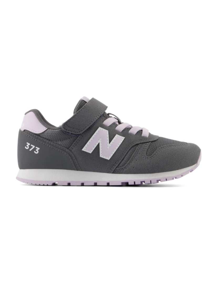 New Balance - Ténis Rapaz 373 Hook and Loop Cinza Escuro