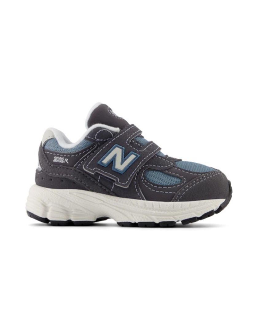 New Balance - Ténis Rapaz 2002 HOOK & LOOP Cinza Escuro