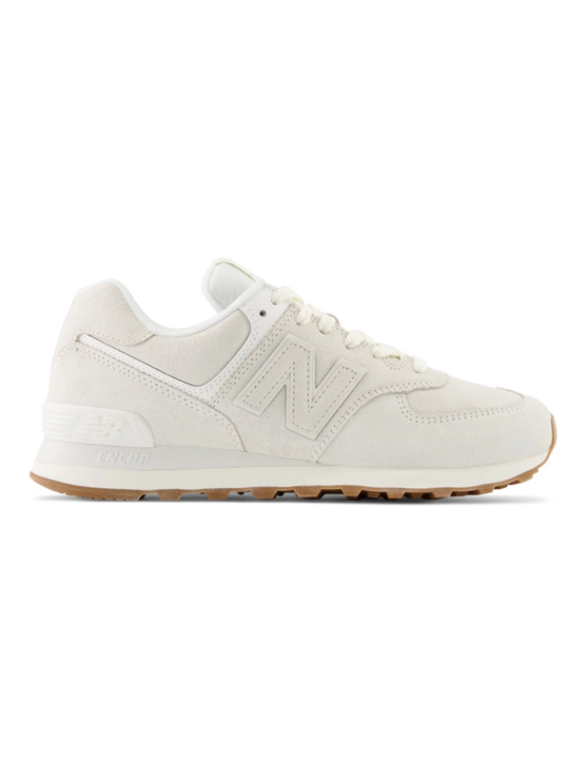 New Balance - Ténis Unisexo574 Branco