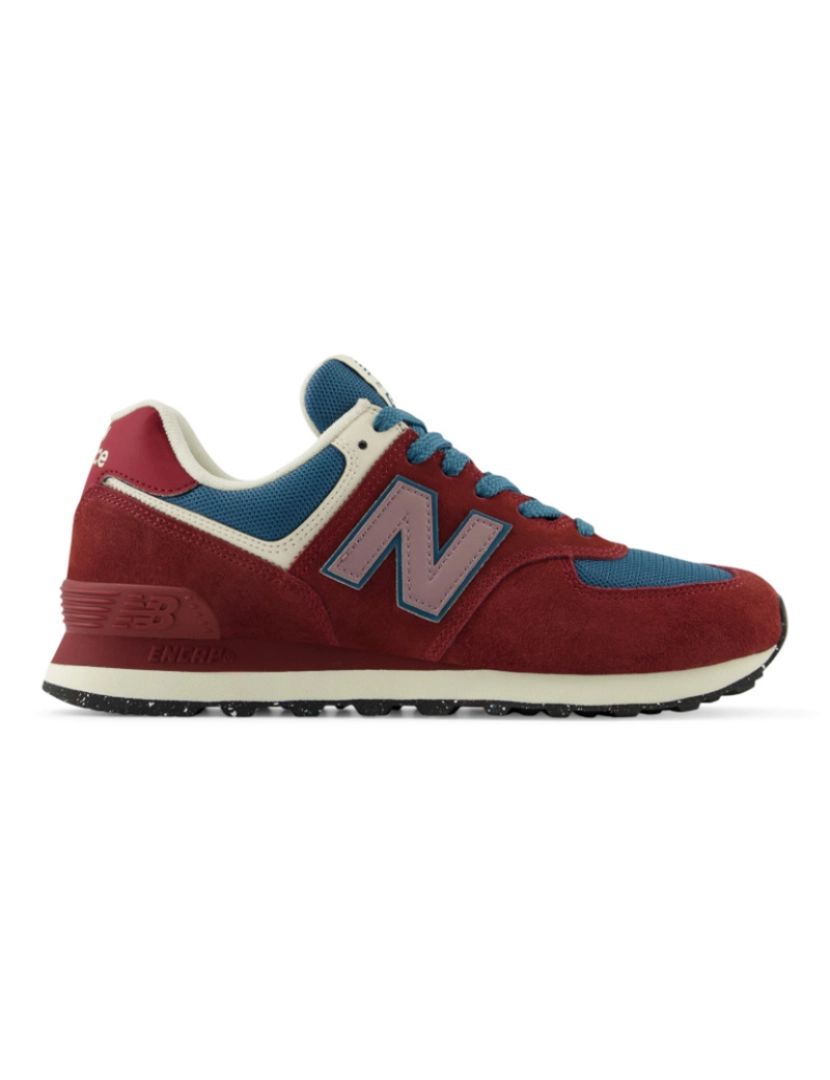 New Balance - Ténis Unisexo574 Borgonha