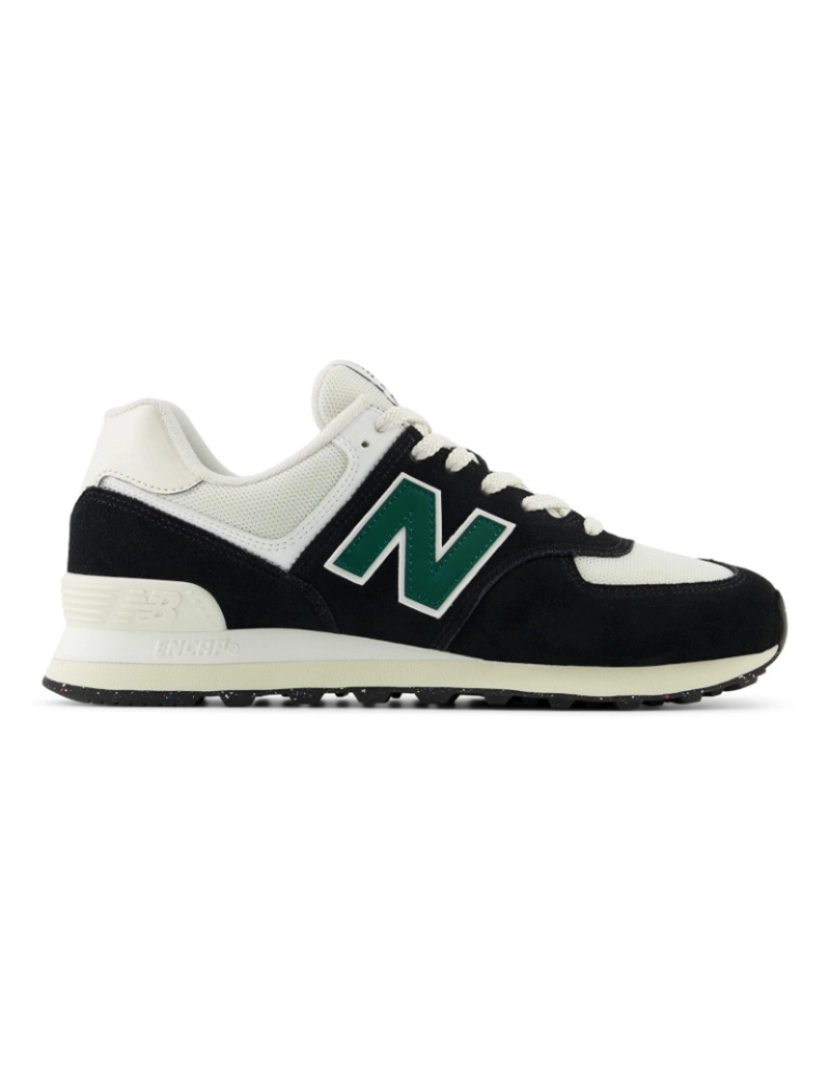 New Balance - Ténis Unisexo574 Preto