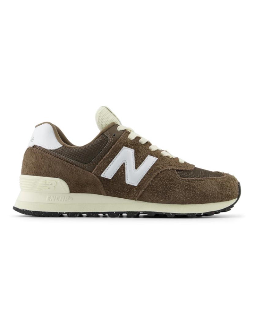 New Balance - Ténis Unisexo574 Castanho Escuro