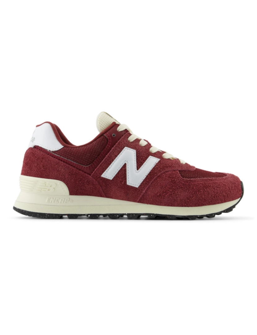 New Balance - Ténis Unisexo574 Borgonha