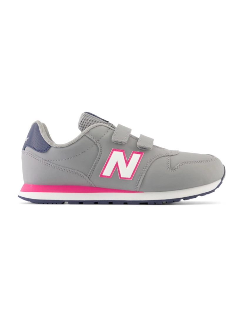 New Balance - Ténis Rapariga 500 Hook & Loop Cinza