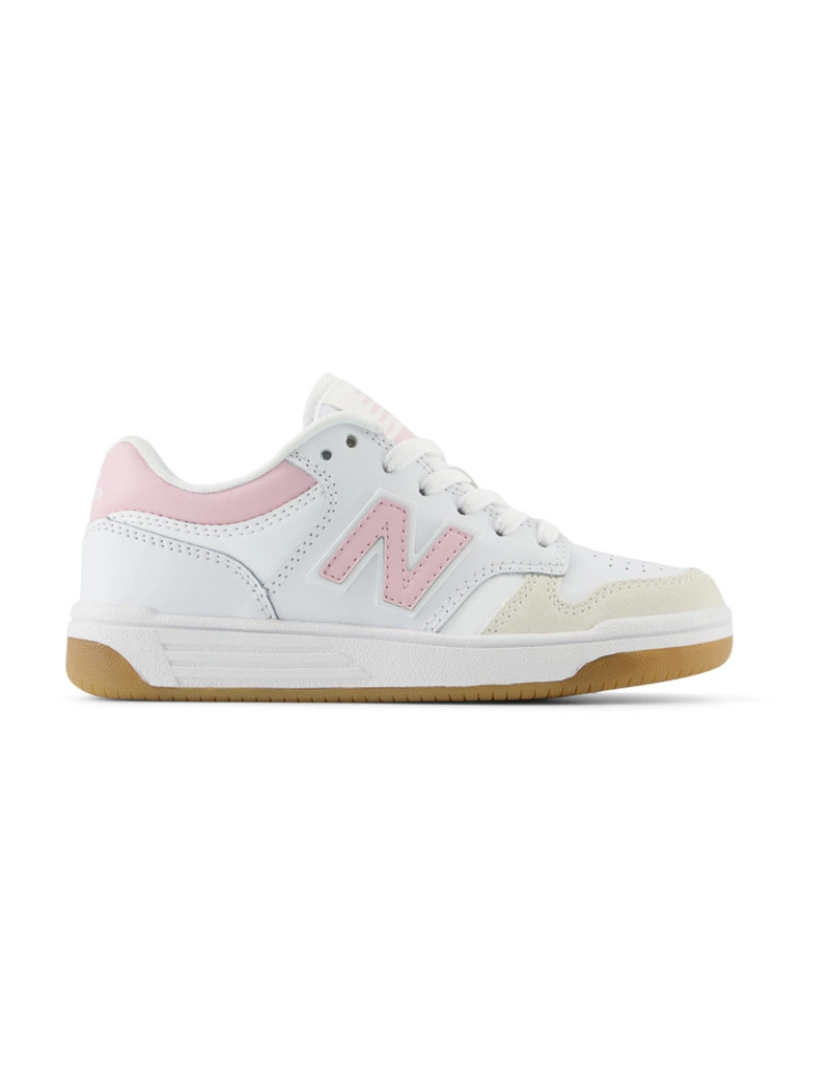 New Balance - Ténis Rapariga 480 Rosa