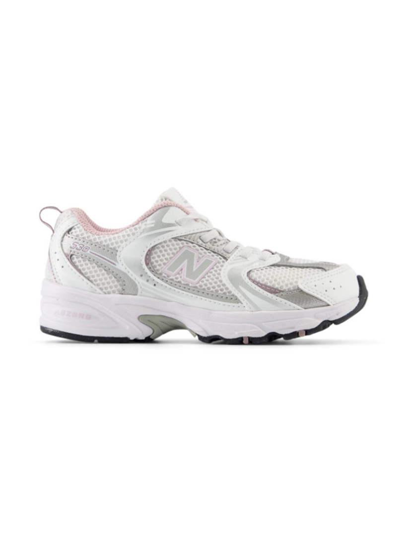 New Balance - Ténis Rapariga 530 BUNGEE Branco