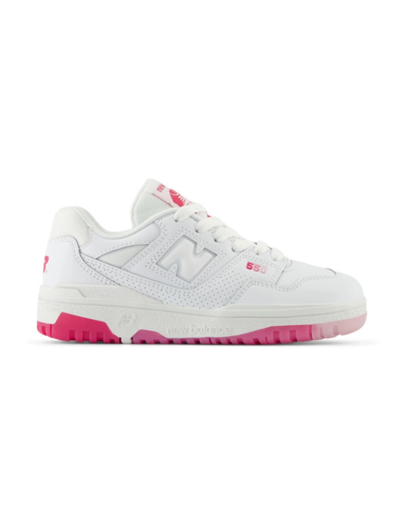 New Balance - Ténis Rapariga 550 Branco