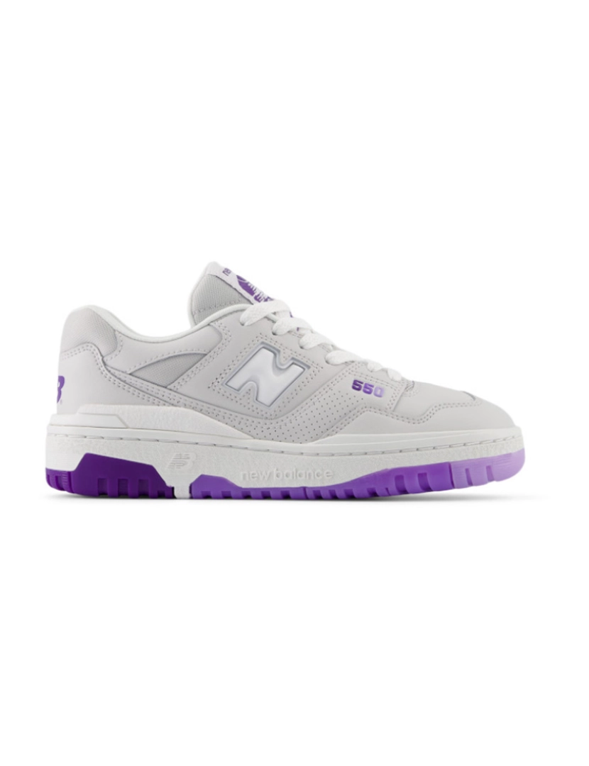 New Balance - Ténis Rapariga 550 Cinza