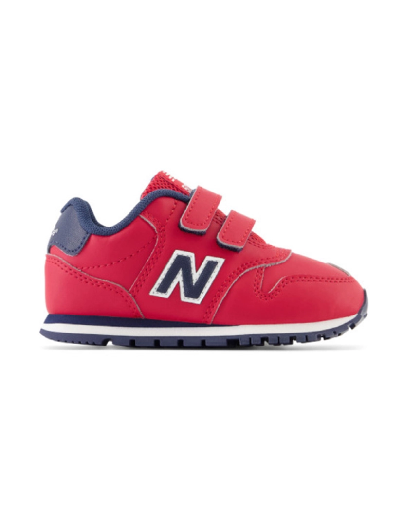 New Balance - Ténis Rapaz 500 Hook & Loop Vermelha