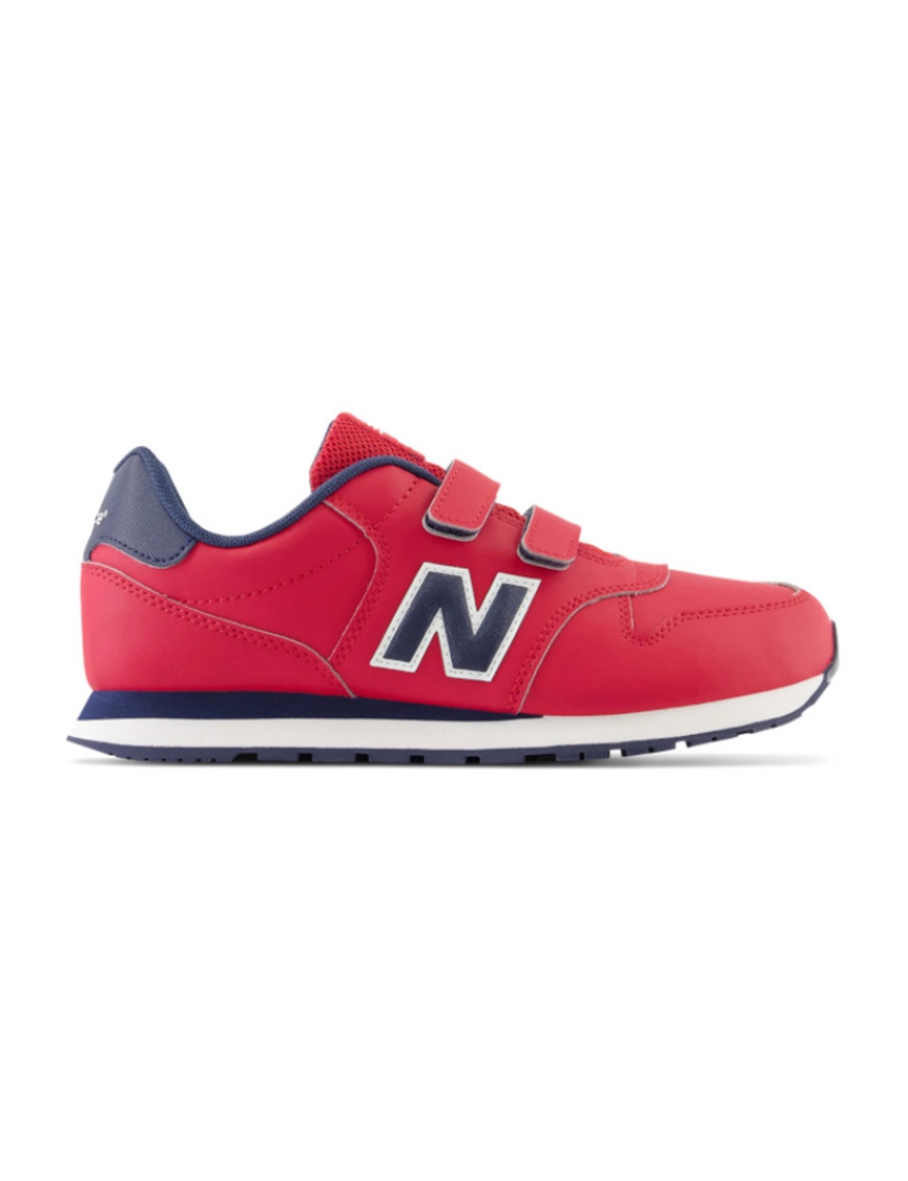 New Balance - Ténis Rapaz 500 Hook & Loop Vermelha