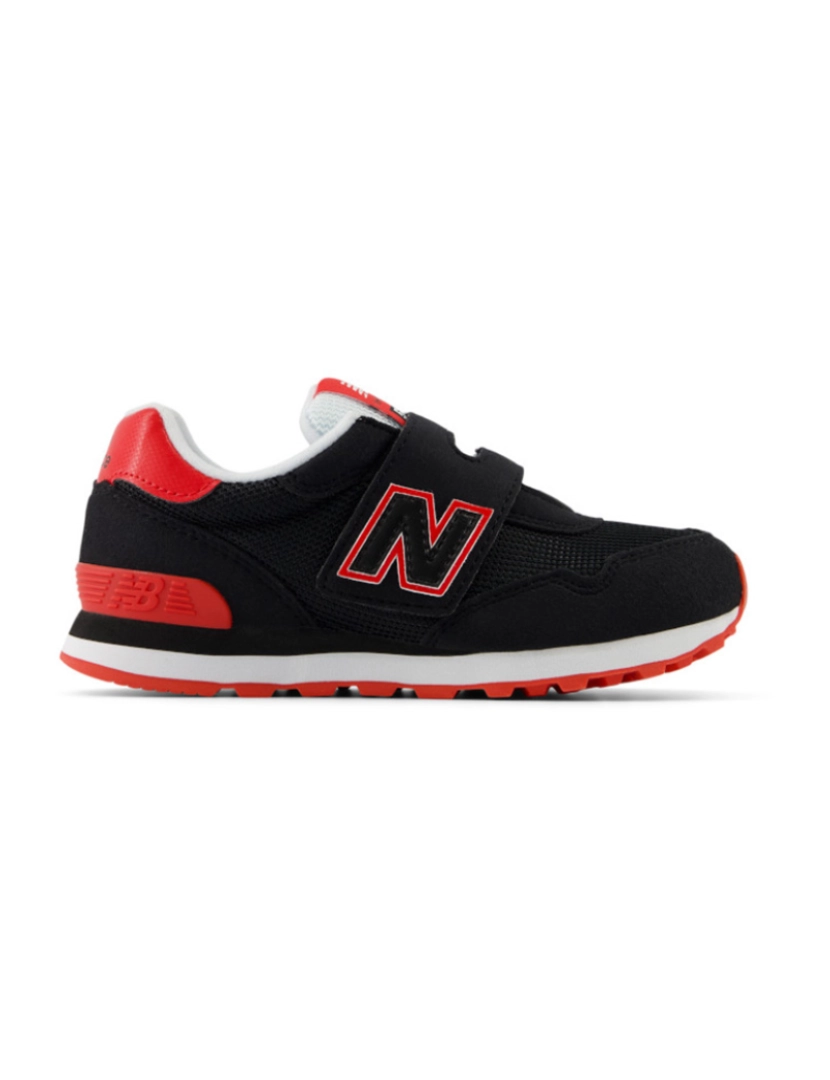 New Balance - Ténis Rapaz 515 HOOK & LOOP Preto