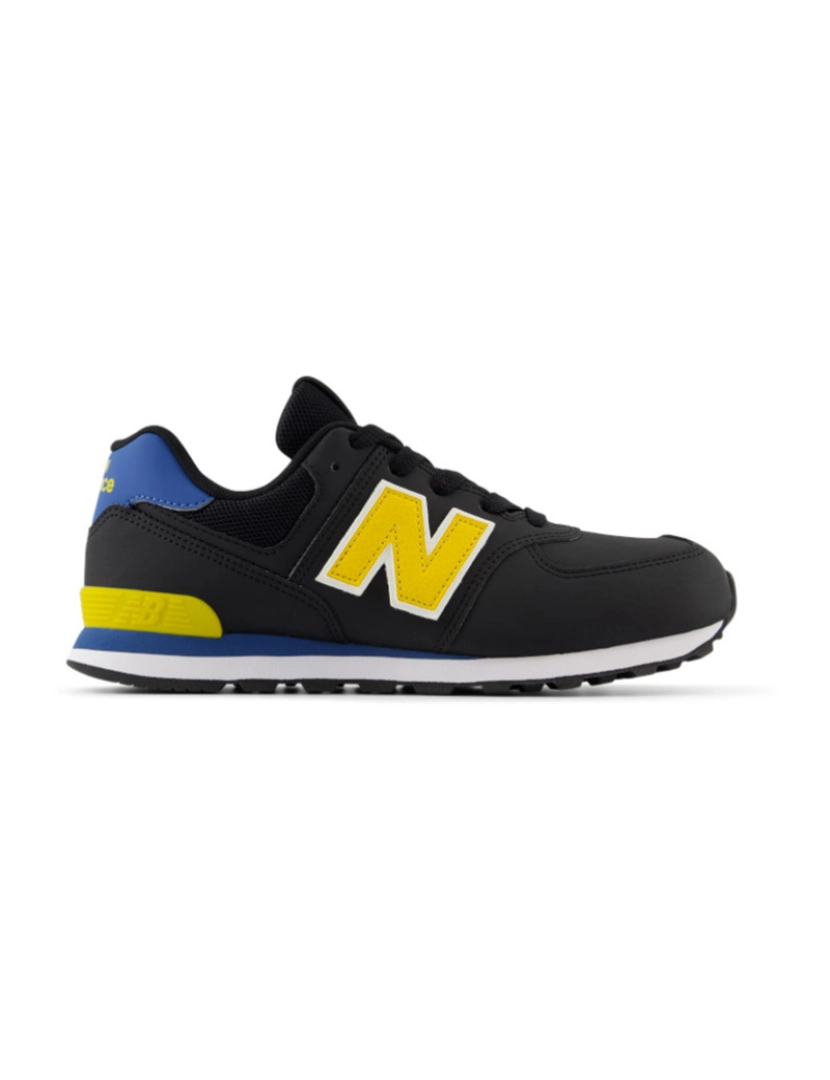 New Balance - Ténis Rapaz 574 Preto