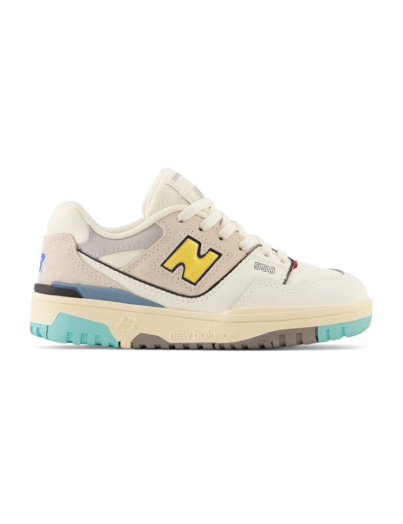 New Balance - Ténis Rapaz 550 Branco