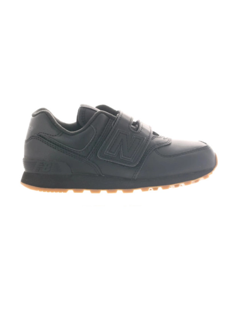 New Balance - Ténis Rapaz 574 Hook & Loop Preto