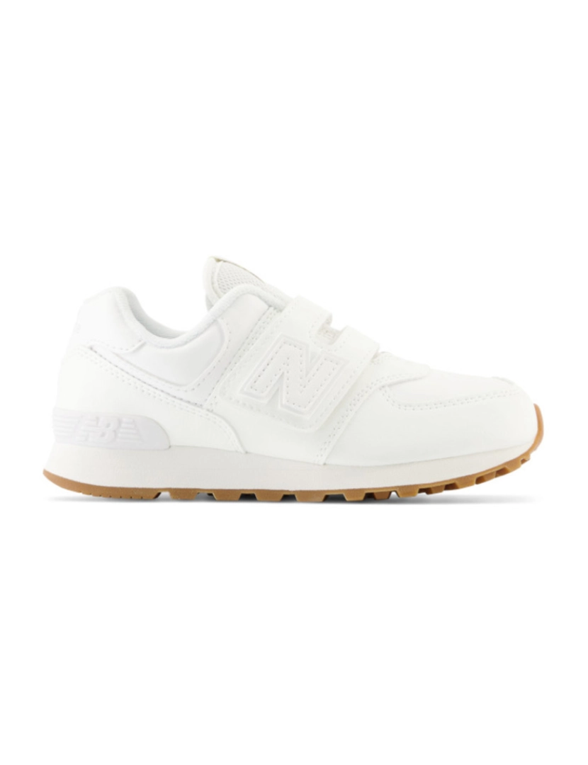 New Balance - Ténis Rapaz 574 Hook & Loop Branco