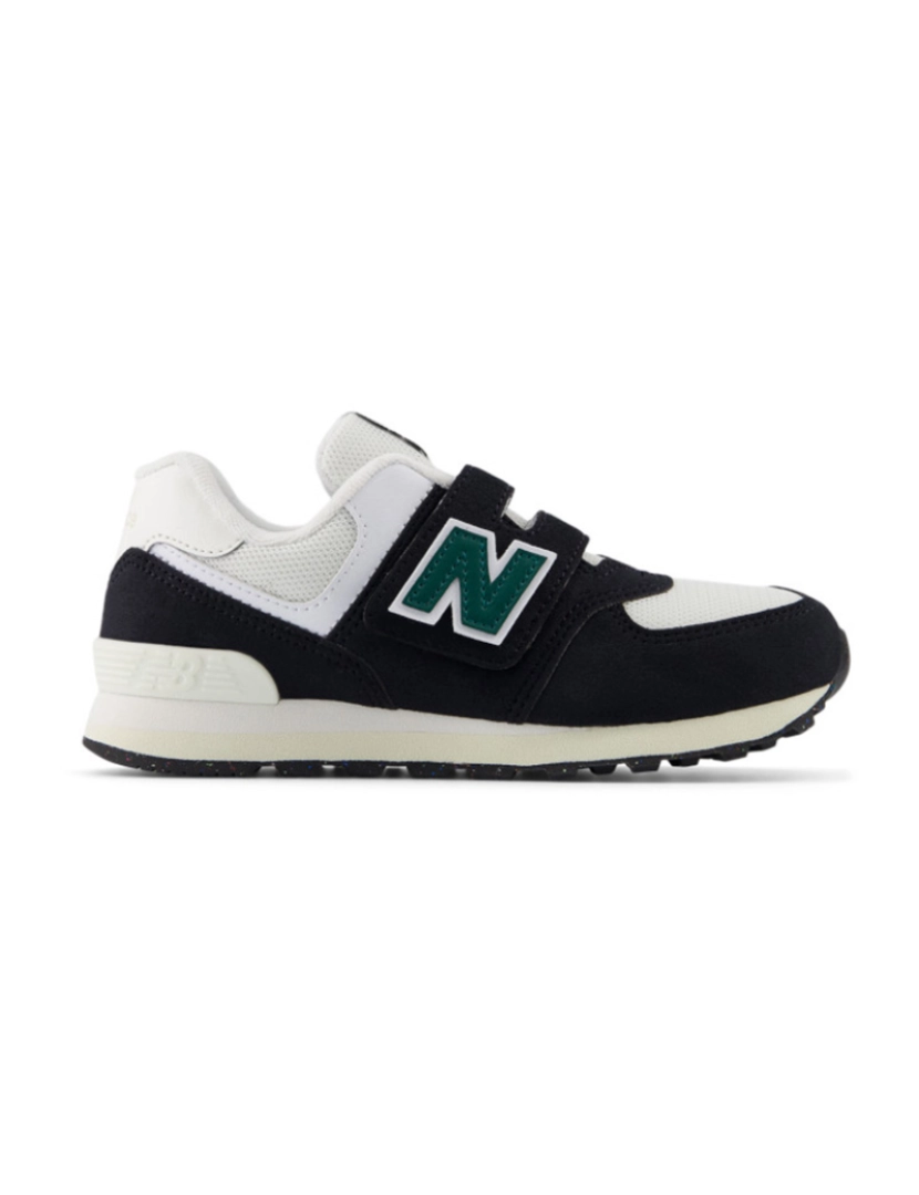 New Balance - Ténis Rapaz 574 HOOK & LOOP Preto