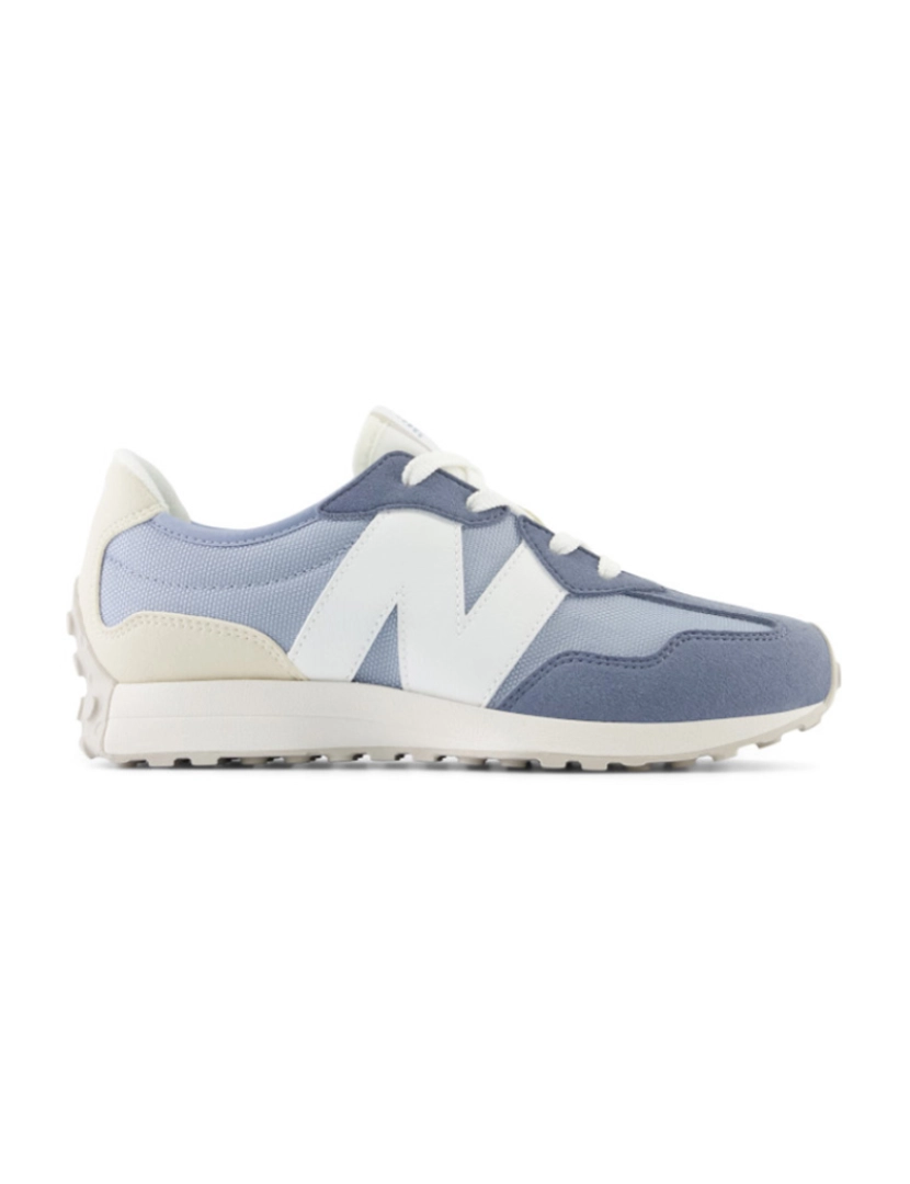 New Balance - Ténis Rapaz 327 Cinza