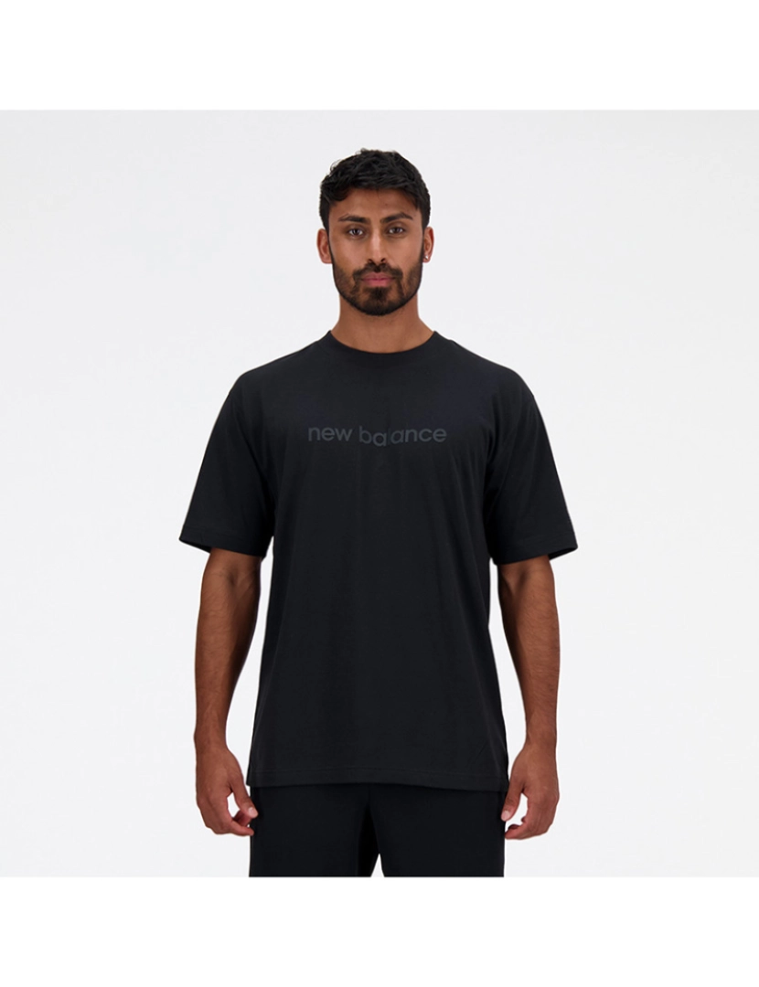 New Balance - T-Shirt Homem Preto