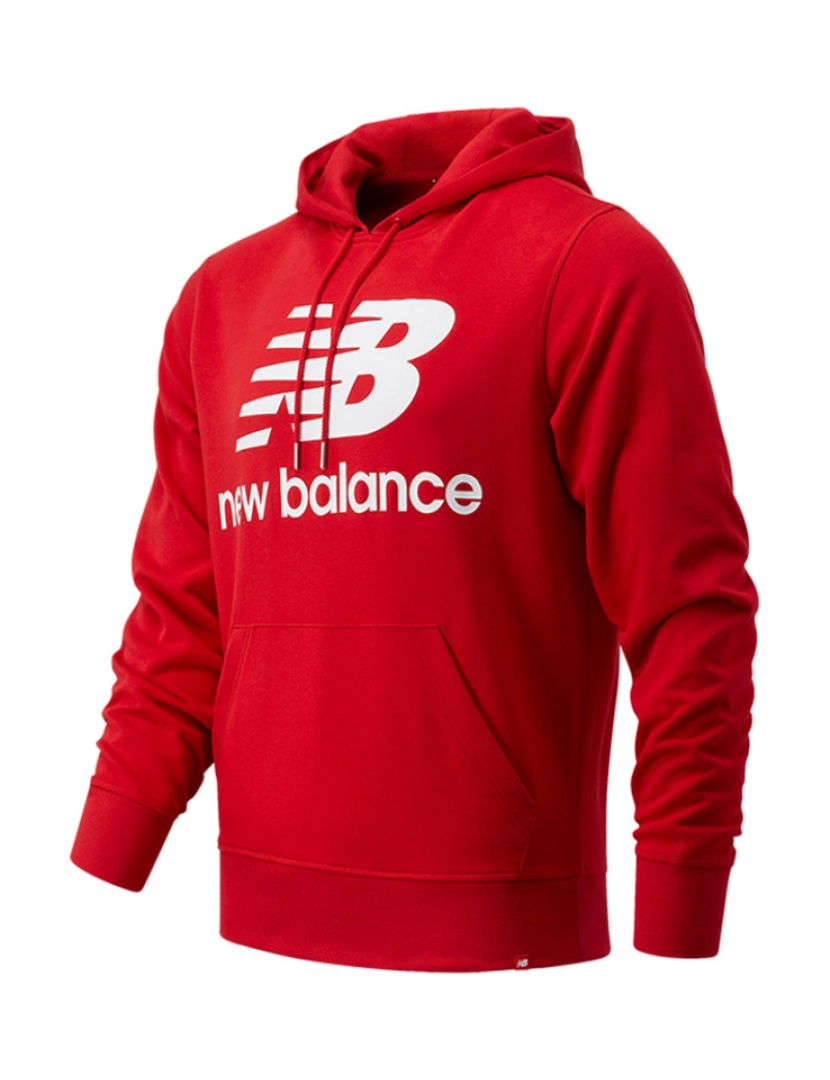 New Balance - Sweatshirt Homem Vermelha