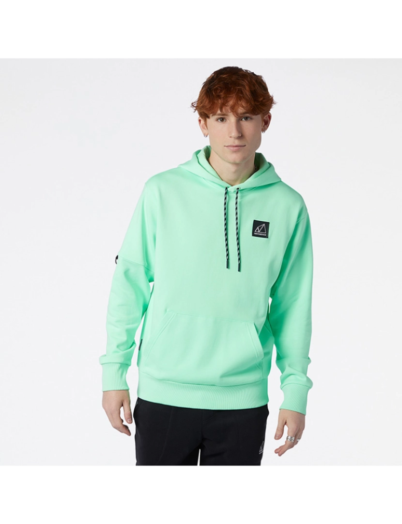 New Balance - Sweatshirt Homem Verde