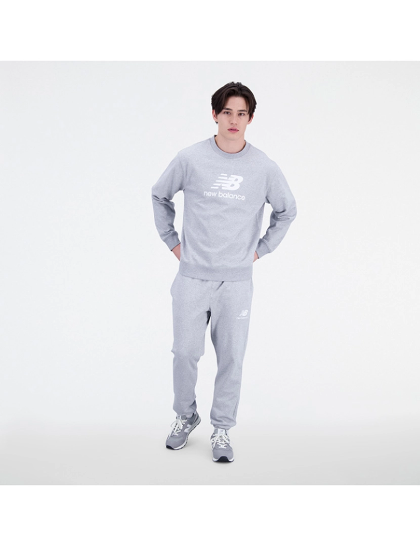 New Balance - Sweatshirt Homem Lilás