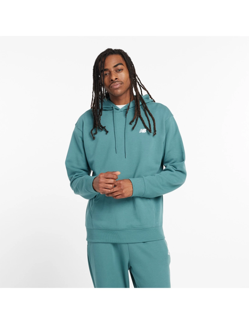 New Balance - Sweatshirt Homem Verde