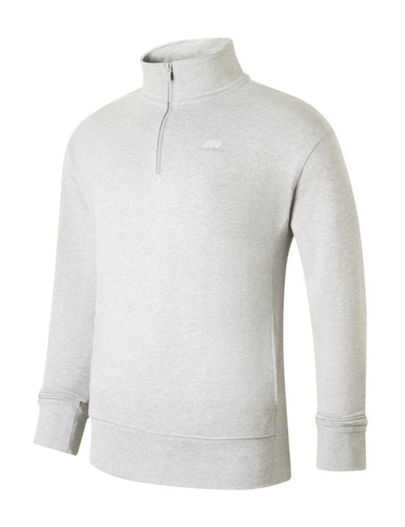 New Balance - Pullover Homem Cinza