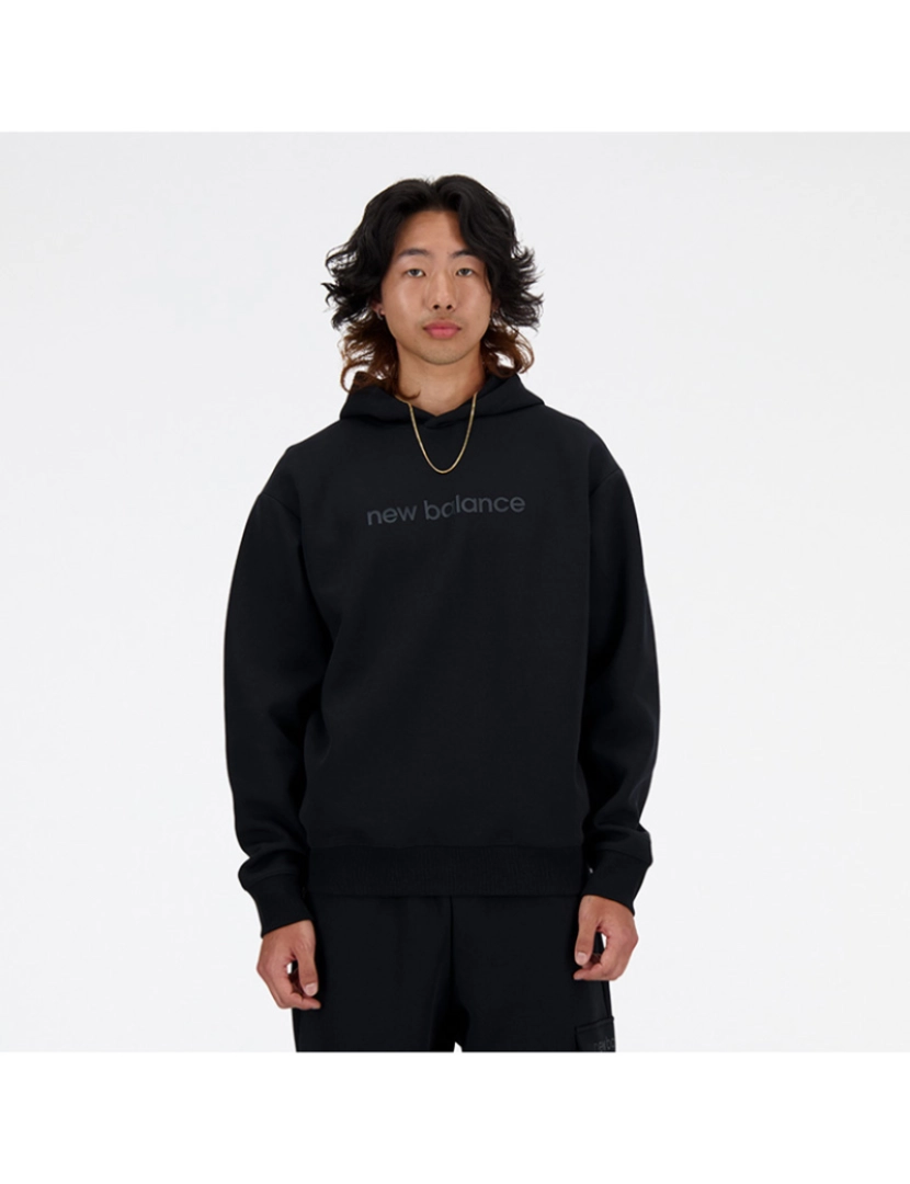 New Balance - Sweatshirt Homem Preto