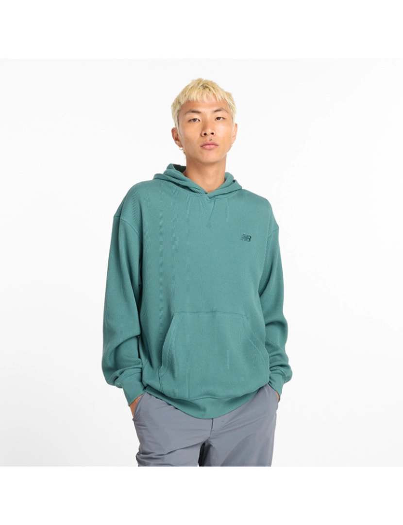 New Balance - Sweatshirt Homem Verde