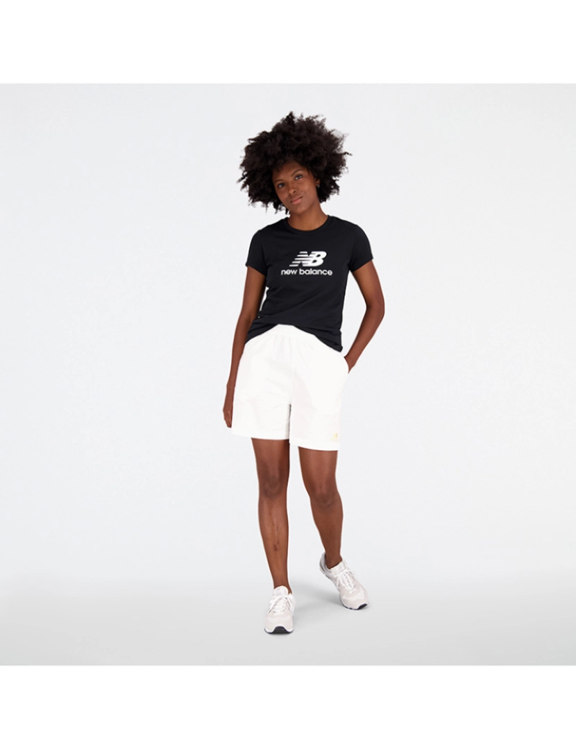 New Balance - T-Shirt Senhora Preto