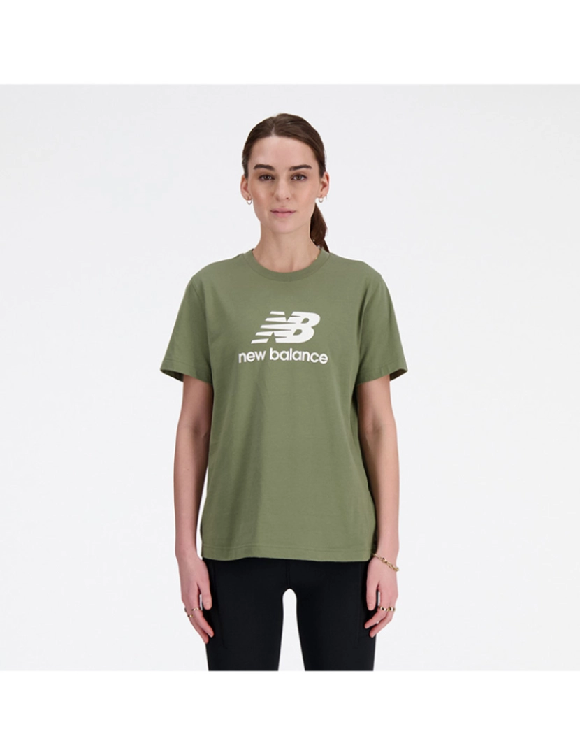 New Balance - T-Shirt Senhora Verde