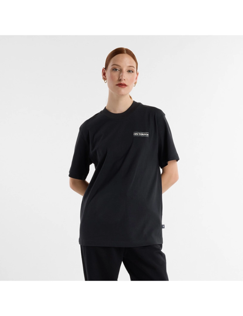 New Balance - T-Shirt Senhora Preto