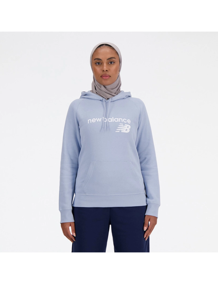 New Balance - Sweatshirt Senhora Roxo